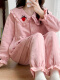 2104粉色草莓娃娃衫夹层