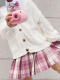 【四件套】衬衫+树莓毛衣+格裙+
