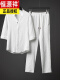 【套装】七分袖-TZ201白色