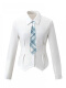 白衬衫+不死川领带