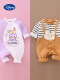 紫色兔宝宝+条纹卡其熊 两件组合