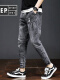 凉感牛仔裤-B554灰色