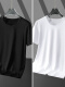 广州十三行T恤 黑色+白色(高质量)两件装