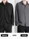 2件装-长袖黑色+长袖灰色