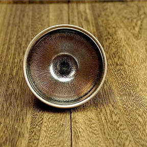 00:00【即刻拍】柴烧彩毫盏 古拙沉稳 雅致内敛 游吾强 建阳建盏 r62