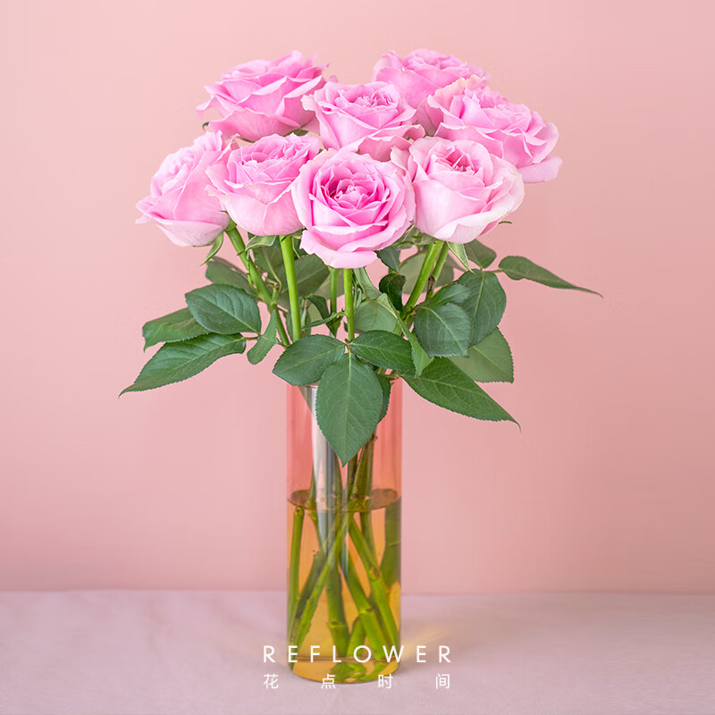 花点时间（Reflower）云南直采 玫瑰花20枝-颜色随机