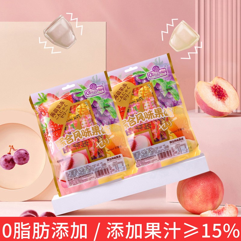 【旗舰店】GdCrisp 蒟蒻果冻零食200g*2