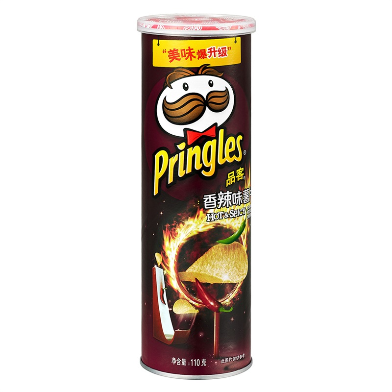 【品客薯片香辣味110g】品客(pringles) 薯片香辣味110g【行情 报价