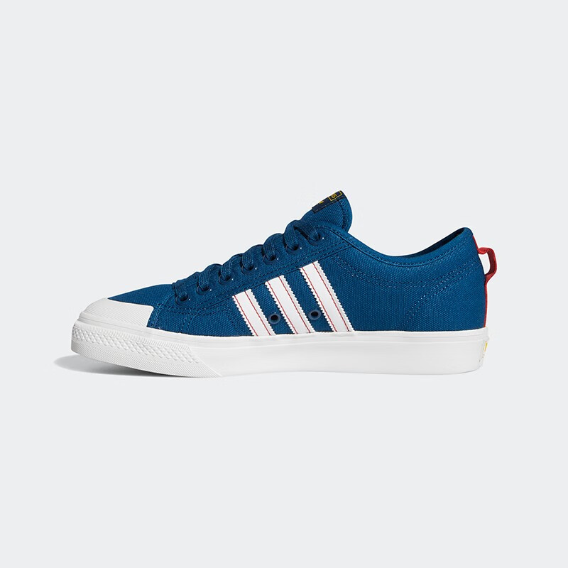 阿迪达斯(adidas)nizza 经典三叶草男子帆布鞋滑板鞋耐磨透气低帮休闲