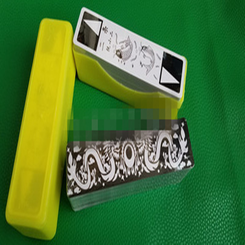 东北小牌纸牌老人水浒人物长牌老年人牌麻将长条牌看牌塑料牌 纸盒装