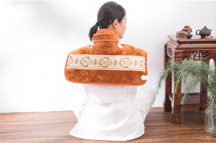 海盐热敷包电热护肩电热颈肩周热敷盐袋粗盐包护膝加热袋艾灸艾盐包