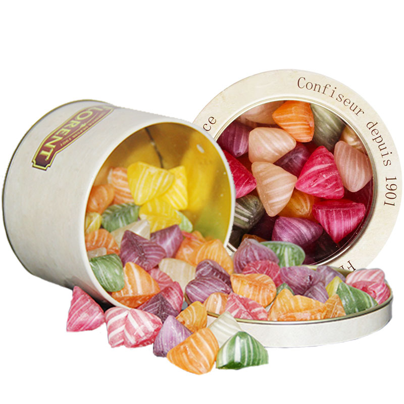 法国原装进口 费罗伦 florent十二种口味 水果糖220g 松脂糖