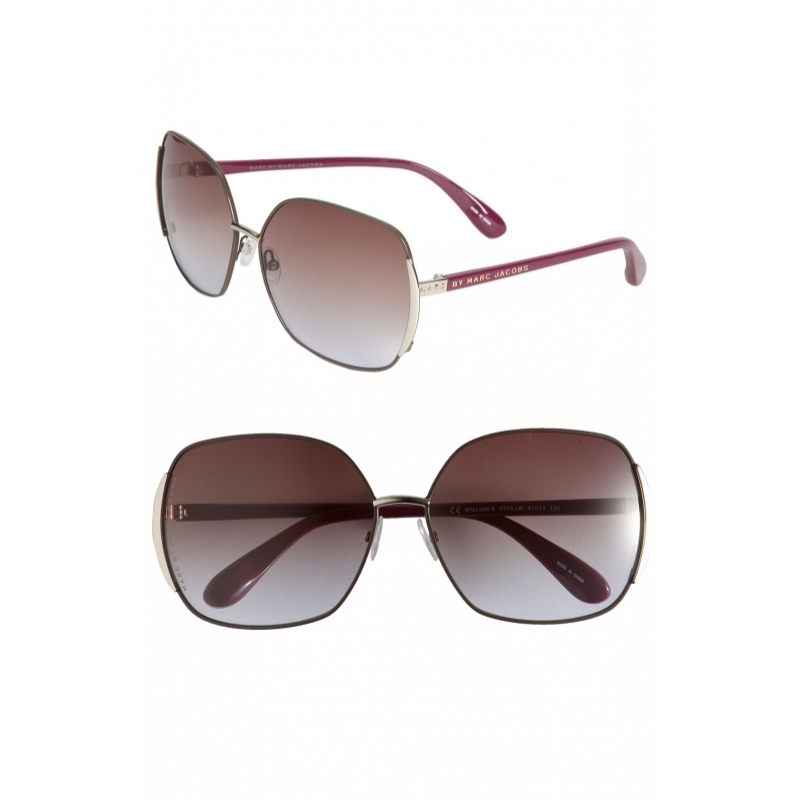 marc jacobs 女式太阳镜 墨镜 q00026620 brown purple