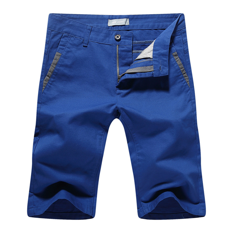 chengju 2015夏季新款男士纯棉 纯色商务休闲短裤 五分裤 沙滩裤 运动