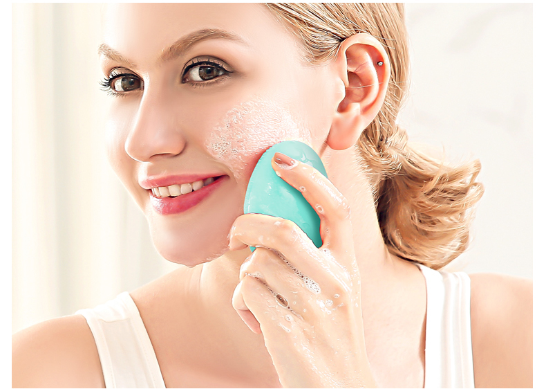 金稻电动硅胶洁面仪 女 洗脸刷充电式洗脸神器毛孔清洁器男 bling