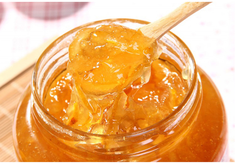 韩国进口全南蜂蜜芦荟柚子茶1kg 原装风味水果茶冲饮品果酱茶 蜂蜜