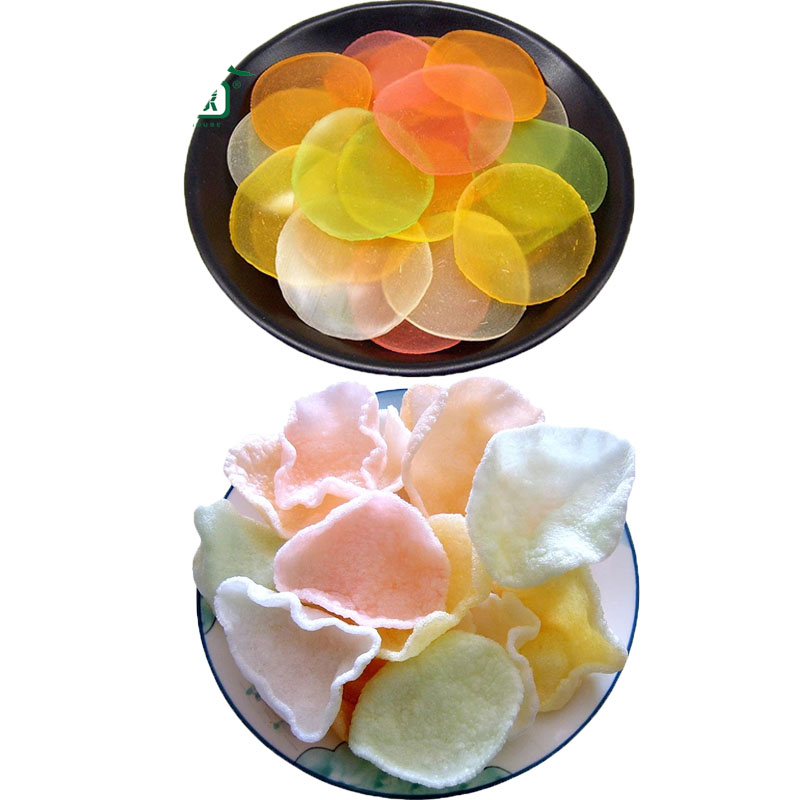 虾片干5斤彩色油炸虾片龙虾片干货休闲零食生虾片原料彩色虾片