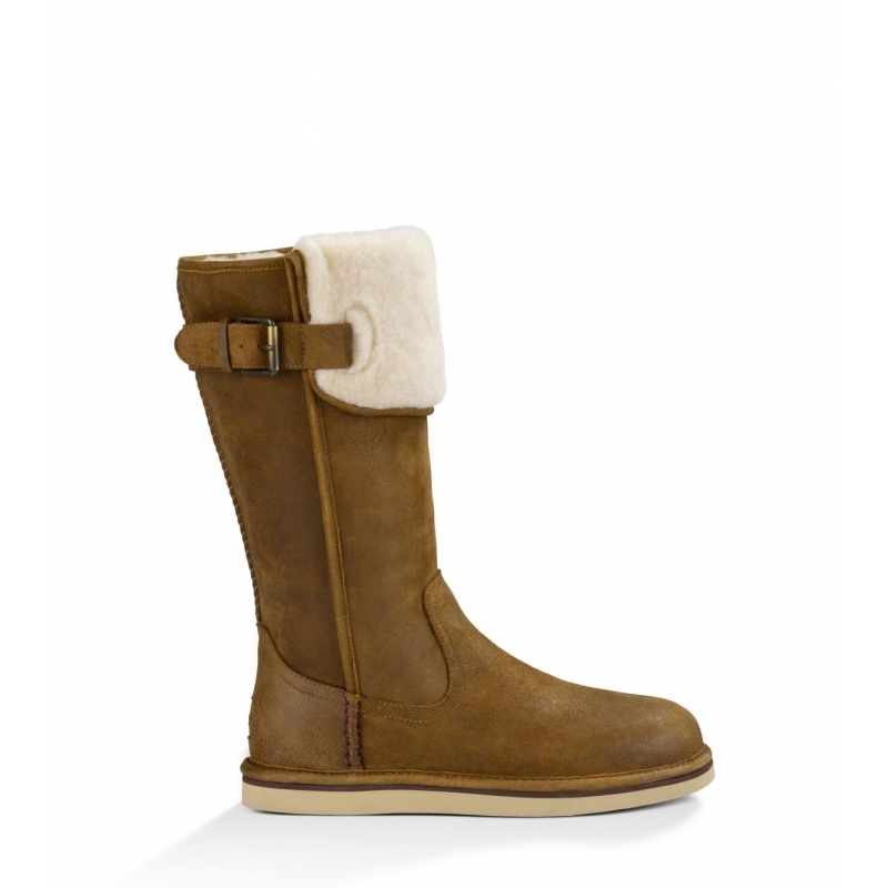 ugg australia/雪地靴 女靴 女式毛绒靴 q00196526 chestnut 8