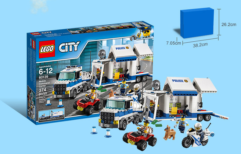 lego乐高玩具 city城市系列 60172 山地追击_ 3折现价299元