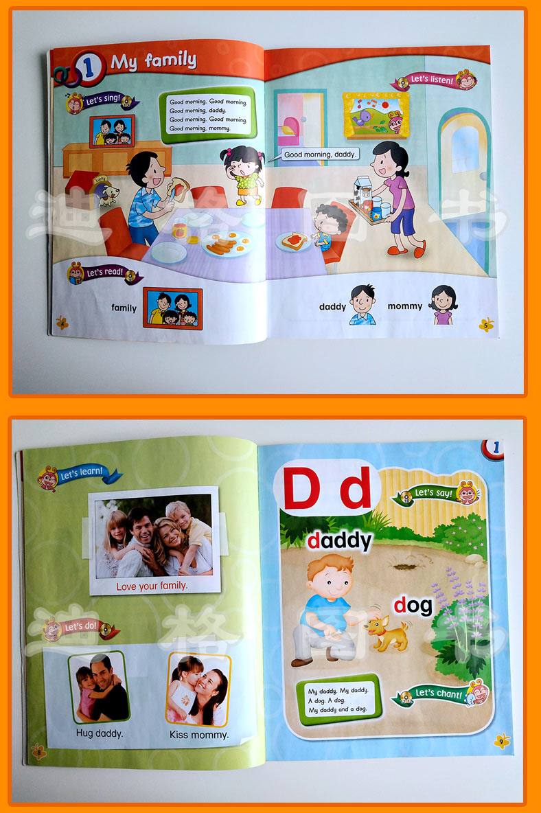 《进口原版培生朗文幼儿tot talk 1 学生 学龄前启蒙英语培训教材》