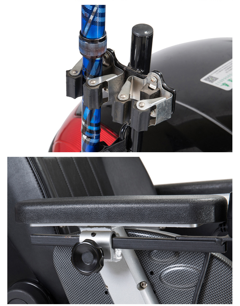 伊凯电动轮椅epw6169雪豹快拆可放汽车后备箱进口配置豪华版带后备箱