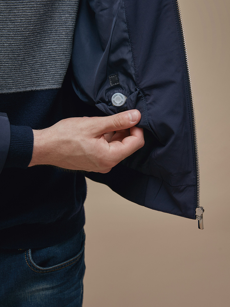 【京选尚品x劲霸】劲霸男装k-boxing 男士短版充气夹克劲霸气度茄克