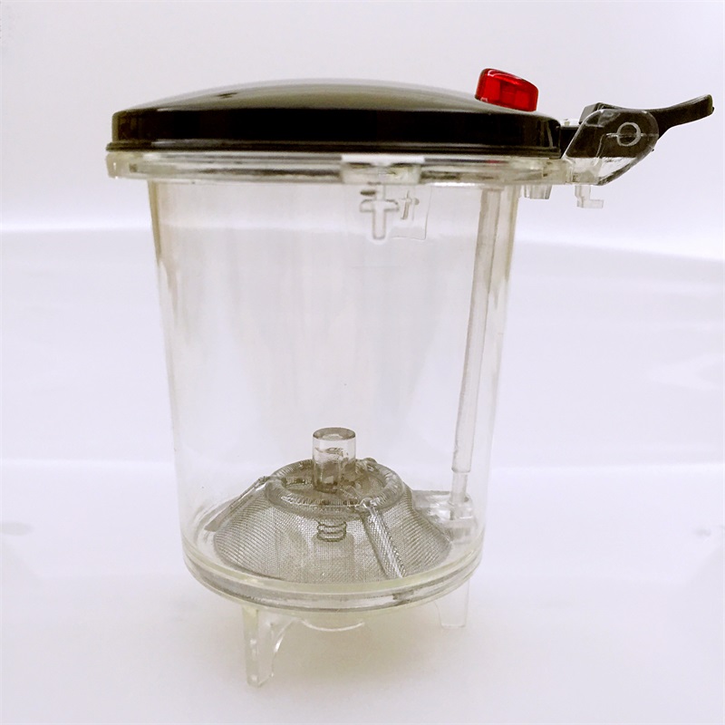 创杰玲珑杯食用级pc内胆配件 弹压按压式飘逸杯专用 配套不锈钢精密