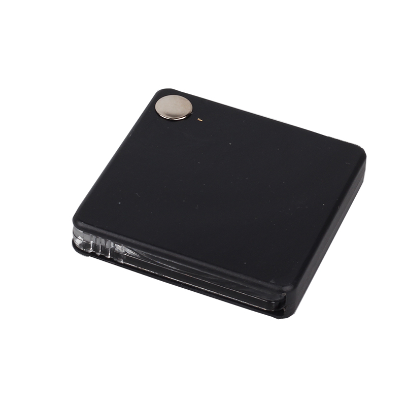 阅读放大镜方便携带折叠方块放大镜老人小孩必备生日礼物礼品 黑色