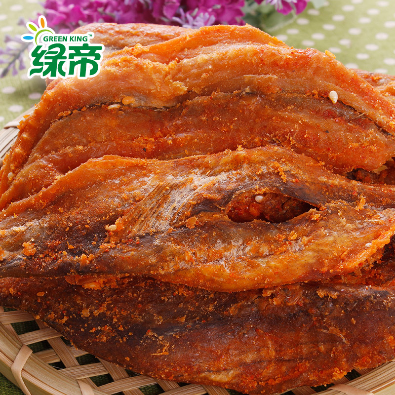 漁太郎(綠帝)龍頭魚150g 香酥烤魚片 休閒零食 福建特產