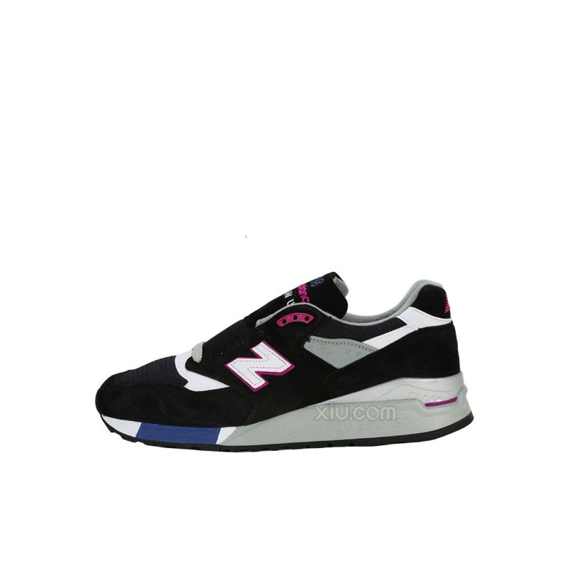 new balance 新百伦 男士简约时尚跑步鞋m998bk 黑色 8.