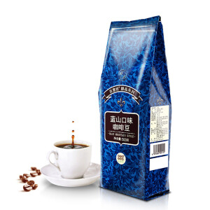 GEOGEOCAFÉ 吉意欧 醇品系列 蓝山风味咖啡豆 500g   139.6元包邮（下单立减）