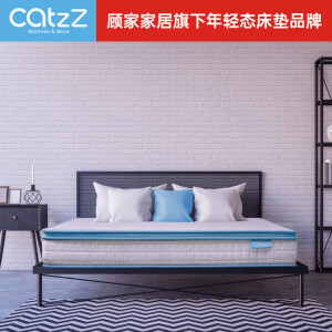 CatzZ 瞌睡猫 泰国进口乳胶床垫 蓝净灵C5 180*200*23cm   1699元包邮（需用券）
