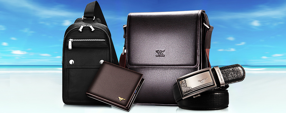 七匹狼箱包专场,男人不止一面 品格始终如一 七匹狼皮具始终不渝坚持"